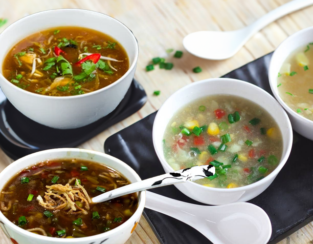 Hot spot soups